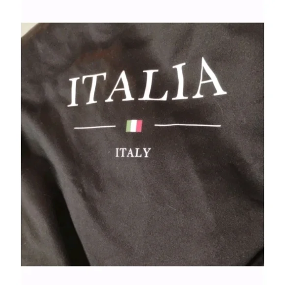 Italina Black Men's Sweatshirt - Picture 2 of 7